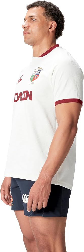 Canterbury British & Irish Lions Replica Trikot – Unisex, Standard-Passform, Jacquard-Stoff, Für Fans & Training