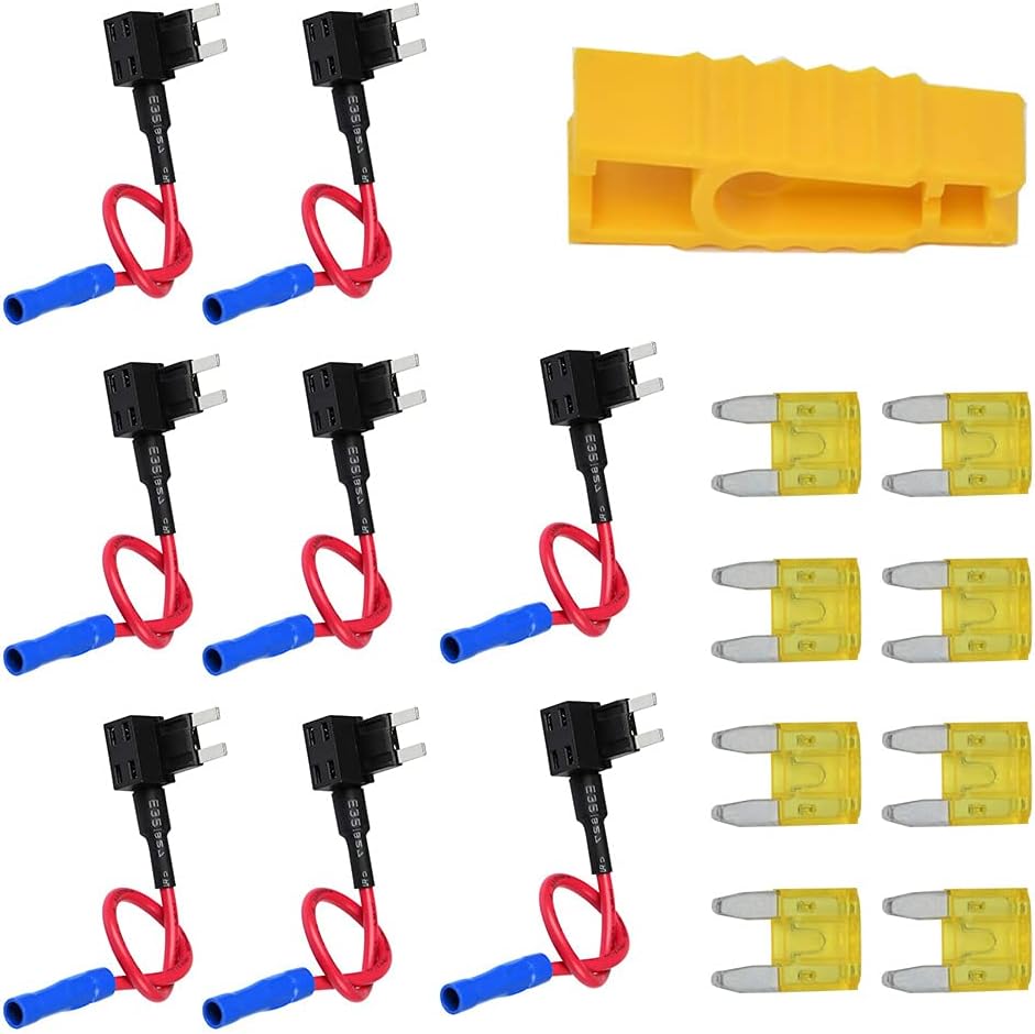 ATPWON 17PCS Circuit Fuse Tap, Small AddACircuit Fuse Tap, Fuse