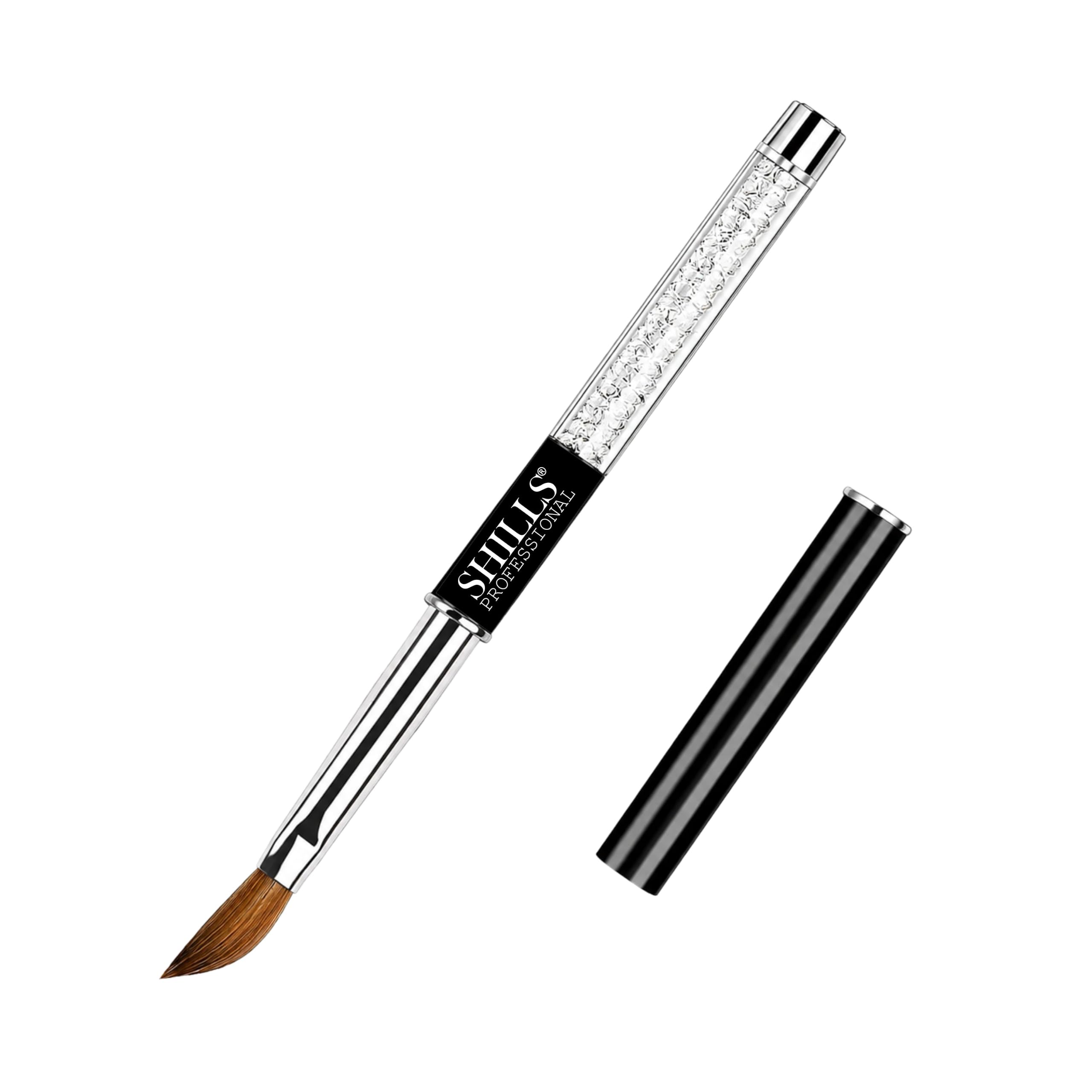 SHILLS PROFESSIONAL Nail Art Acrylic Brush 10 NB-38 for Acrylic Nail Extensions & Sculpting-image-15