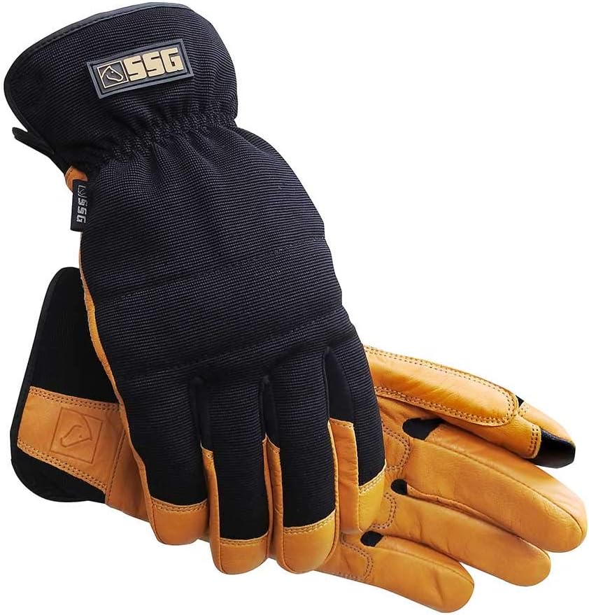 SSG Ride 'N Ranch Winter Glove - BLACK/TANSMALL/8