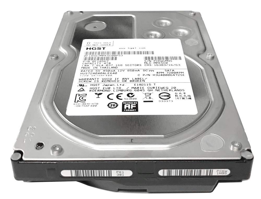 Hdd Hard Drive Hitachi 4TB 3.5