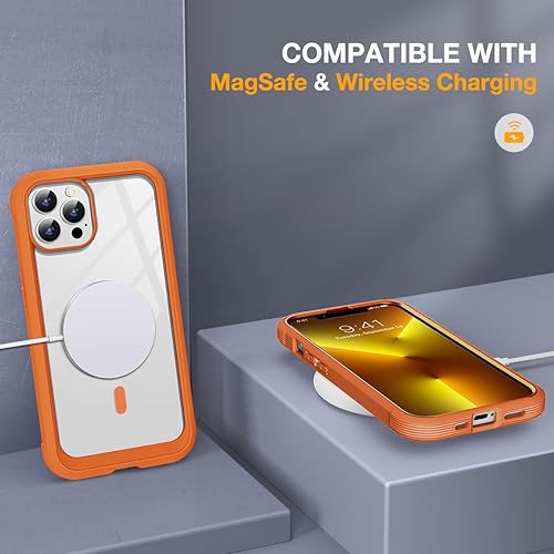 Miniatura 558 de Miracase Glass Series - Funda para iPhone 11 de 6.1 pulgadas, funda resistente de cuerpo completo mejorado con protector de pantalla de vidrio Negro
