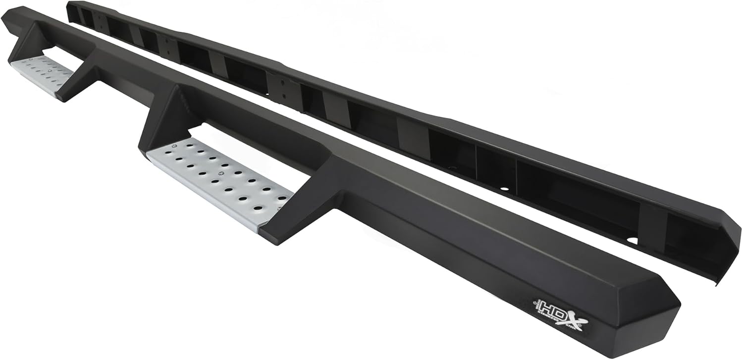 Westin 56-142352 HDX Stainless Drop Nerf Step Bars fits 2022-2023 Tundra CrewMax Textured Black 1 Pair