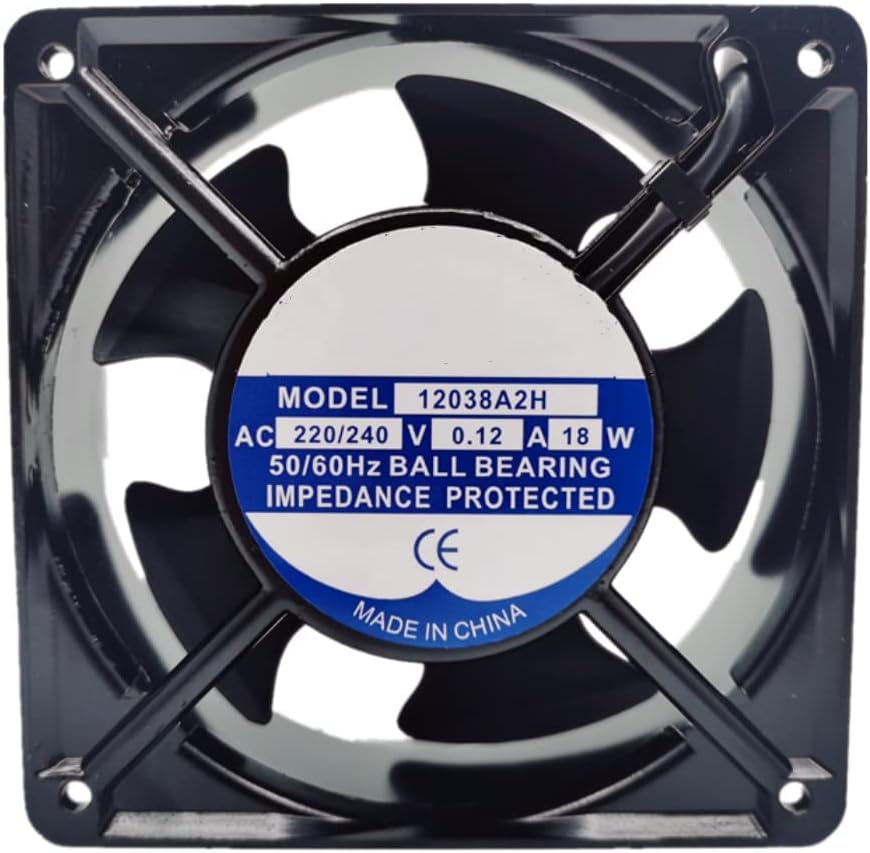 220V 0.12A 18W 12038 Cooling Fan 120X120X38mm