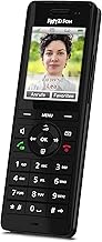 FRITZ!Fon X6 Black DECT-Komforttelefon (hochwertiges Farbdisplay, HD-Telefonie, Full-Duplex-Freisprechen, Steuerung FRITZ!Box-Funktionen), schwarz, deutschsprachige Version