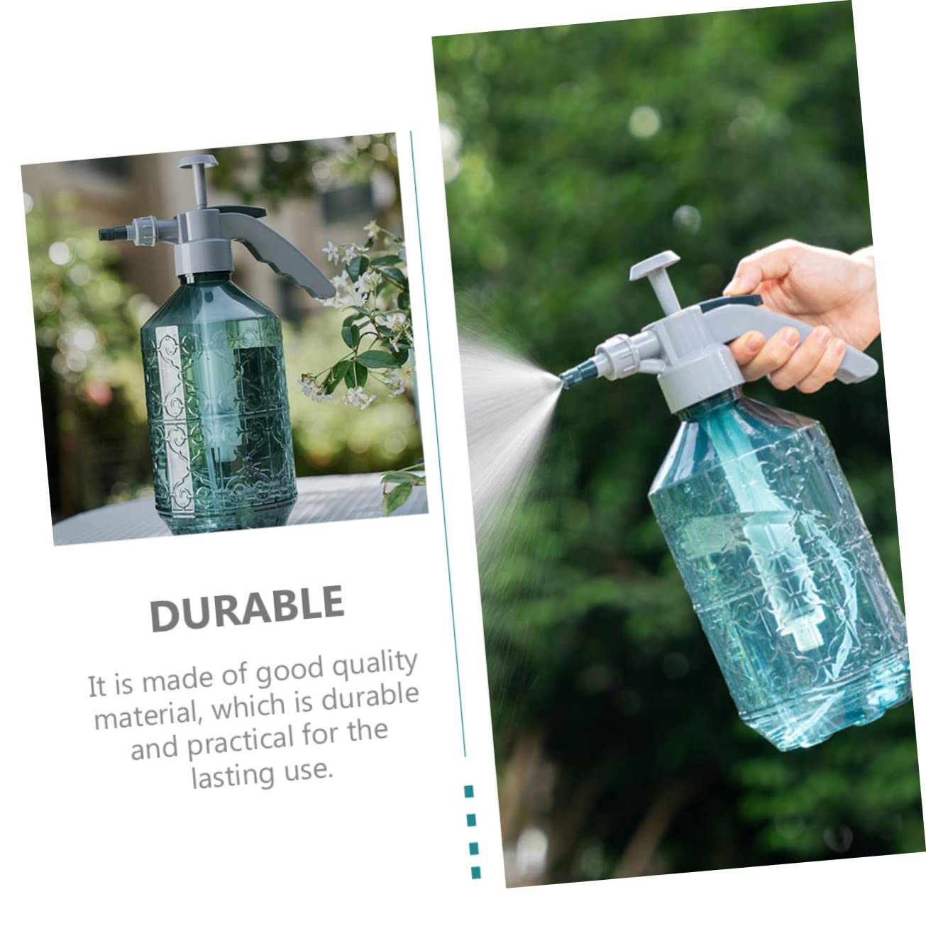 TOYANDONA 2 Pièces arrosoir arroseur pour pulvérisateur à pression brumisateur pour plantes de jardin arrosage bouteille plantes fleurs pulvérisateur brumisateur Plastique Bleu