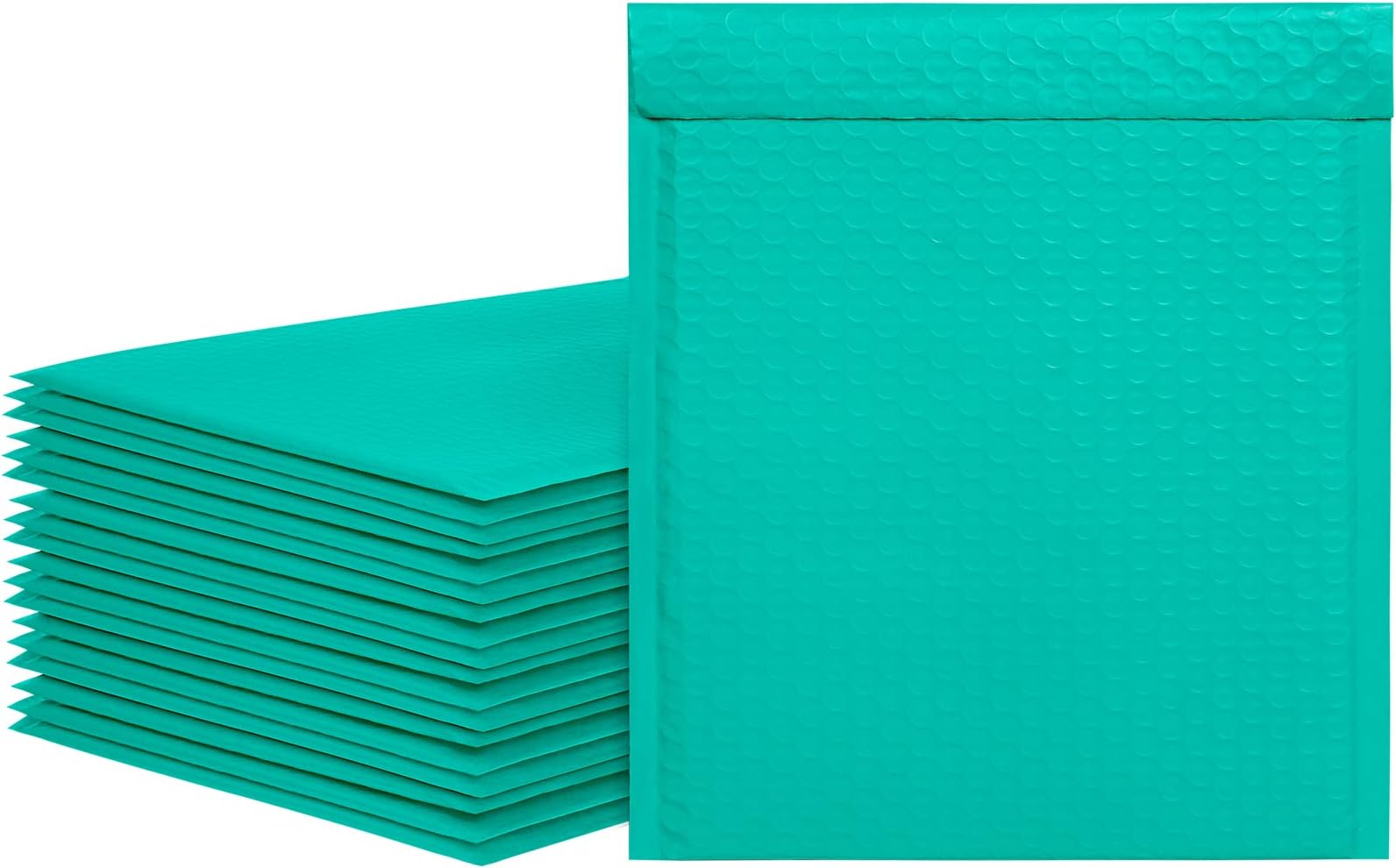 8.5 x 12 Inch Padded Envelope 30 Pack, Self-Seal Poly Bubble Mailers, Waterproof Shipping Bags for Small Business, Teal
