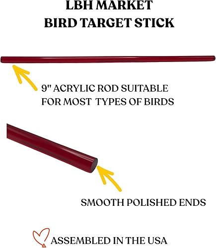 Miniatura 3 de Kit de entrenamiento de clicker para pájaros con clicker para mascotas y palo de entrenamiento, ideal para vinculación y entrenamiento de trucos de