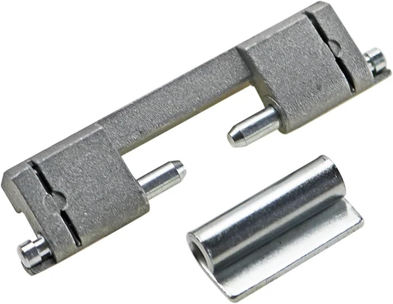Zinc Alloy Double Pin Detachable Welded Hinge for Industrial Electrical Equipment Cabinet Doors 1Pcs