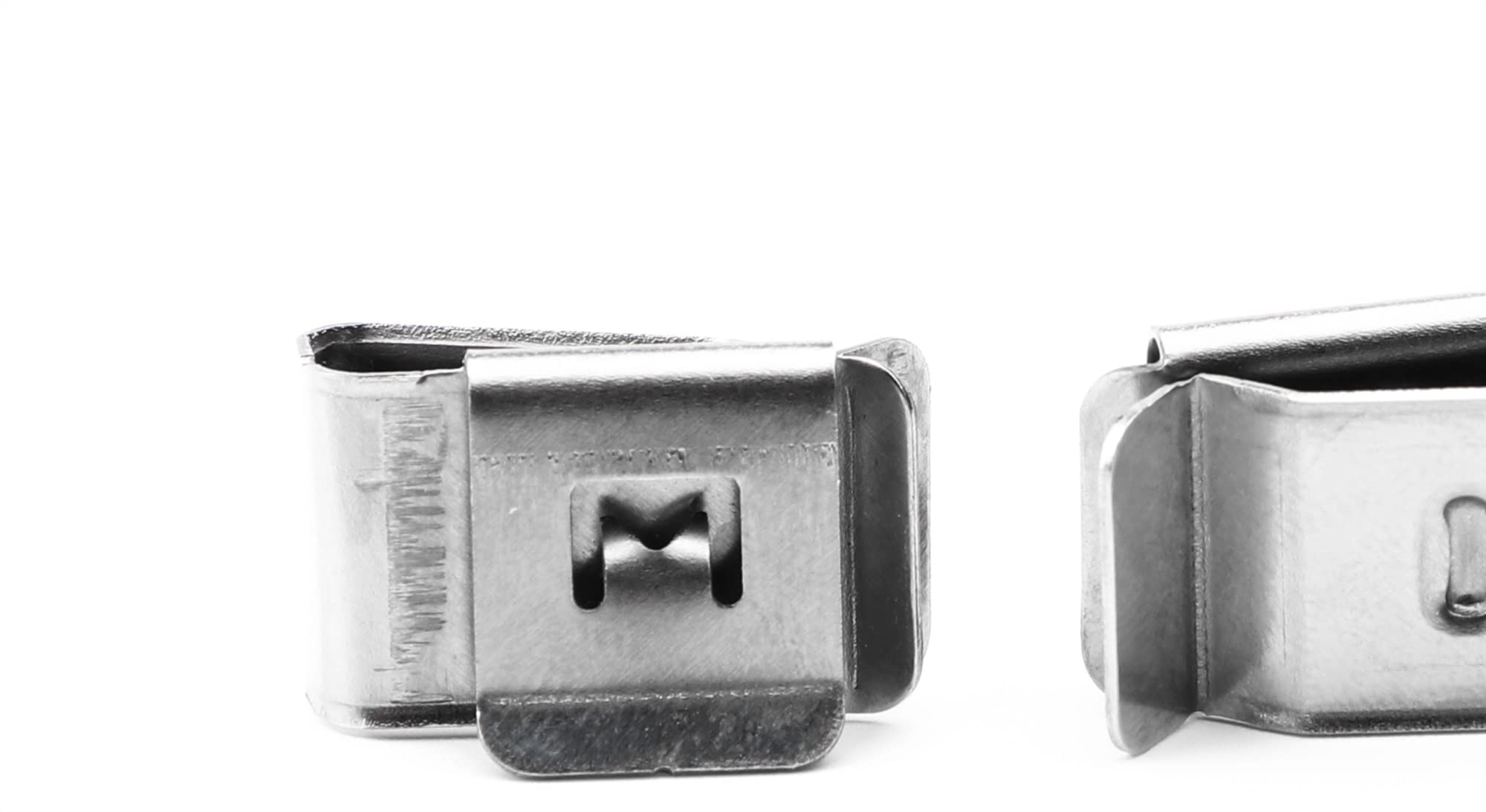 Abrazadera de Cable Clips de Alambre Montaje de Abrazadera de Cable fotovoltaico Abrazadera de Marco Clip Hebilla Abrazadera Fija Abrazadera de Acero Inoxidable 304 Abrazadera fotovoltaica
