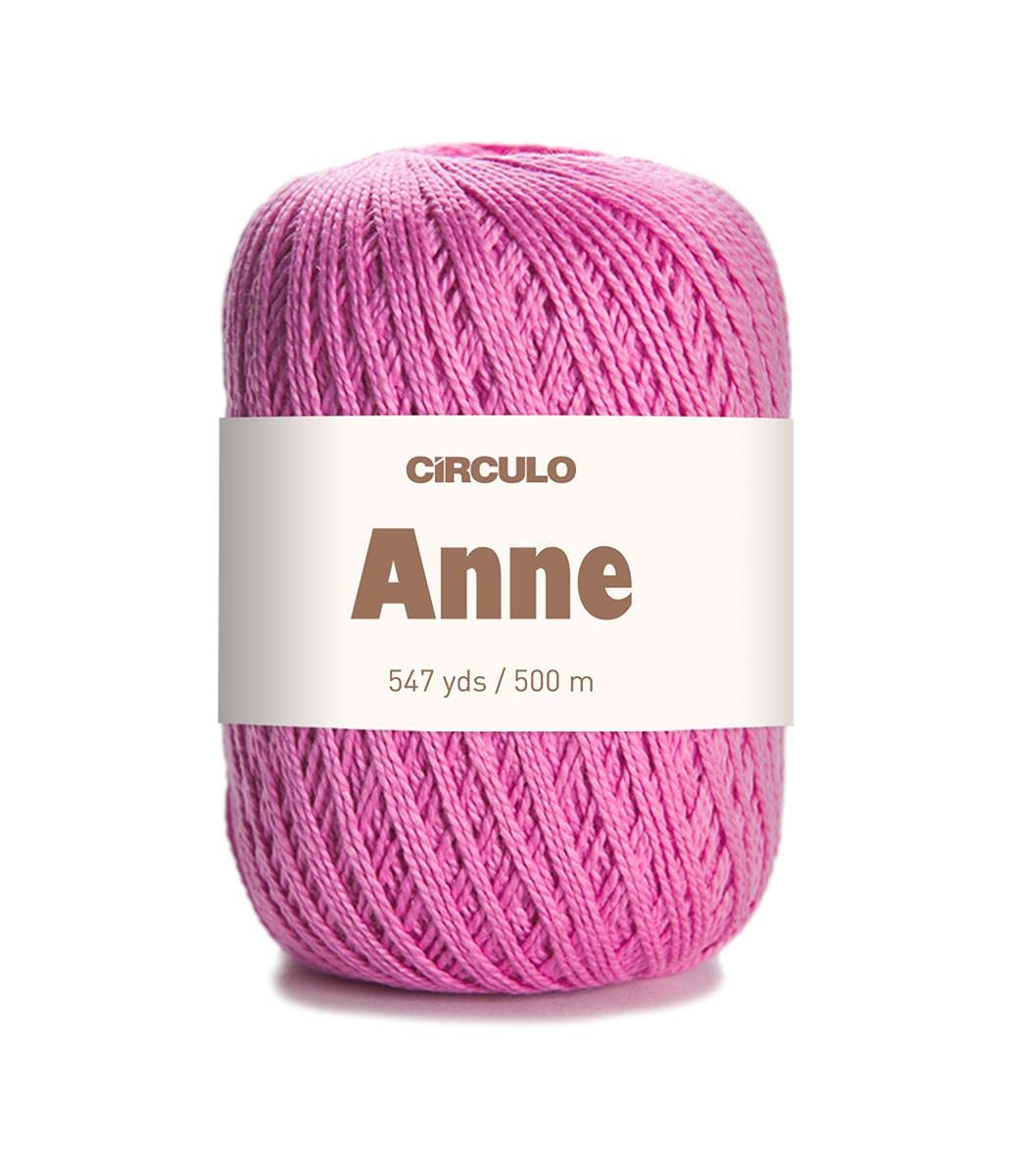 Anne 100% algodão Threads em 10 cores em 547 jardas REG. 8