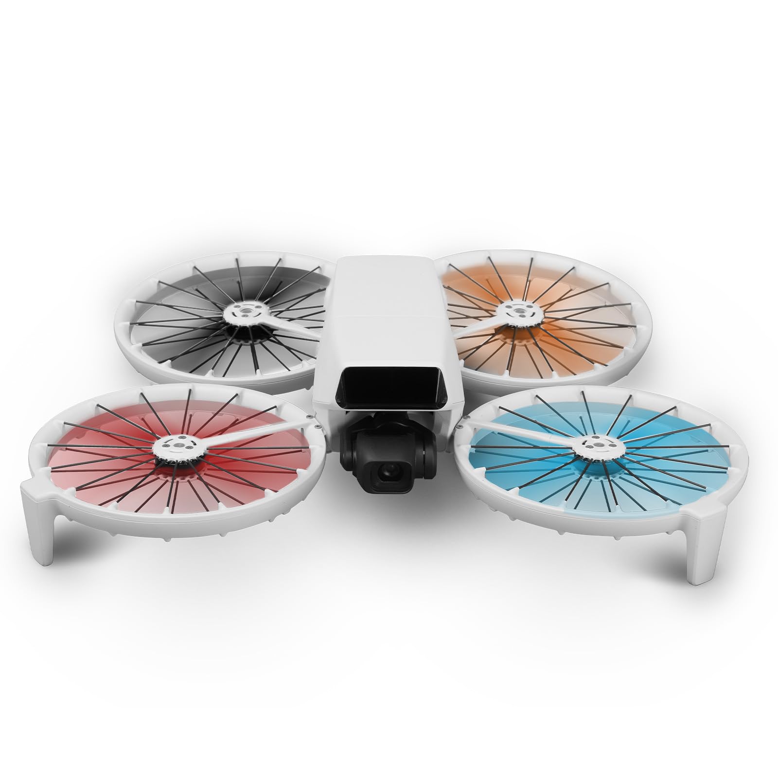 Lot De 8 Hélices Légères Colorées Pour DJI FLIP - Rapide à Installer, Idéales Pour Vlog Et Vidéo Drone