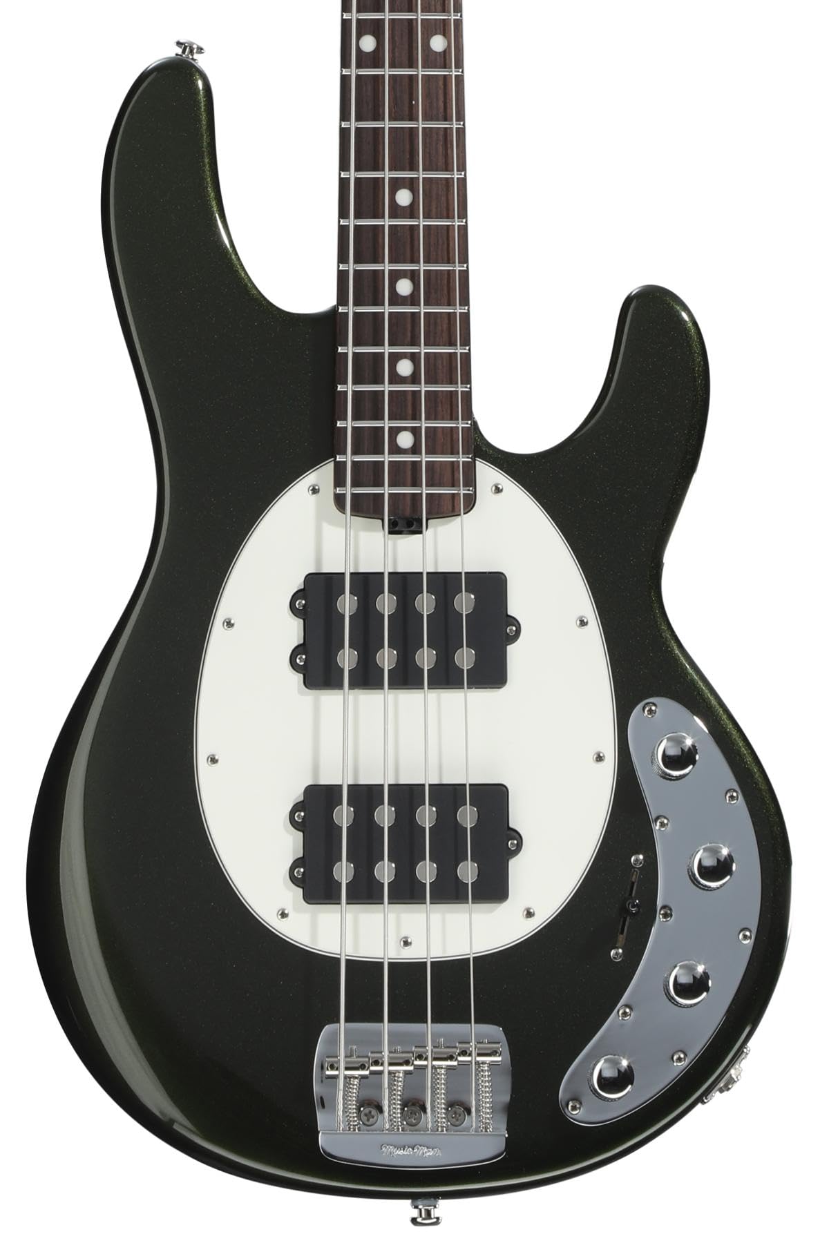 Ernie Ball Music Man StingRay Special HH Bass Guitar - Fallout Green