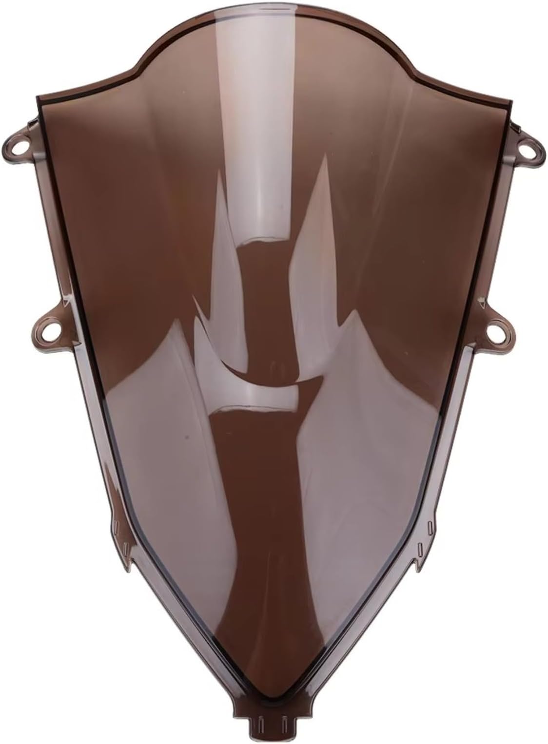 Motorcycle ABS Windshield Fairing Windscreen Black transparent Wind screen For Honda CBR650R 2019 2020 2021 2022 2023(Brown)