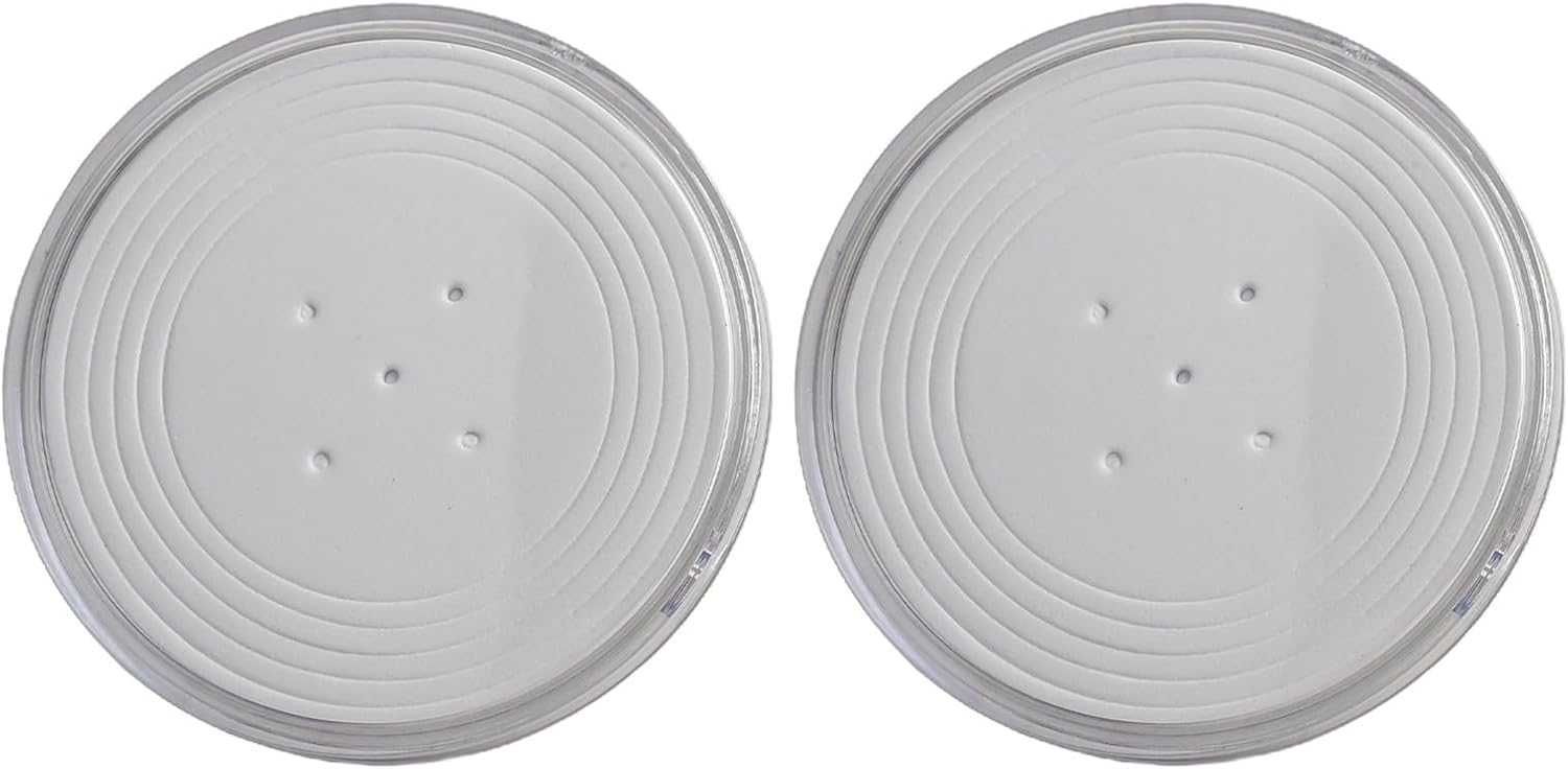 10 Pack Transparent Plastic Coin Holders 70mm Clear Coin Protectors Round Coin Containers Storage Boxes Coin Capsules(5)