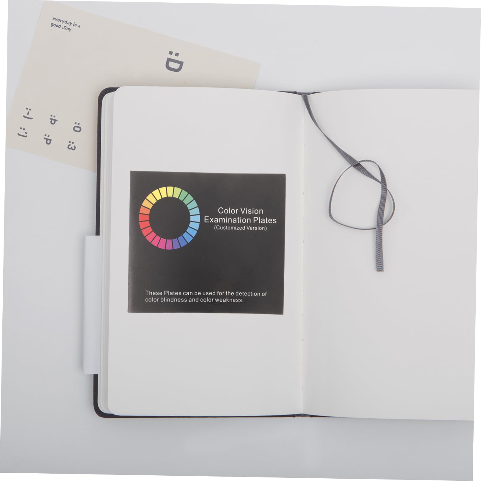 SOLUSTRE Drivers' Vision Chart Book for Boys and Girls English Version Easy to Use Identify Portable Eye Test Chart