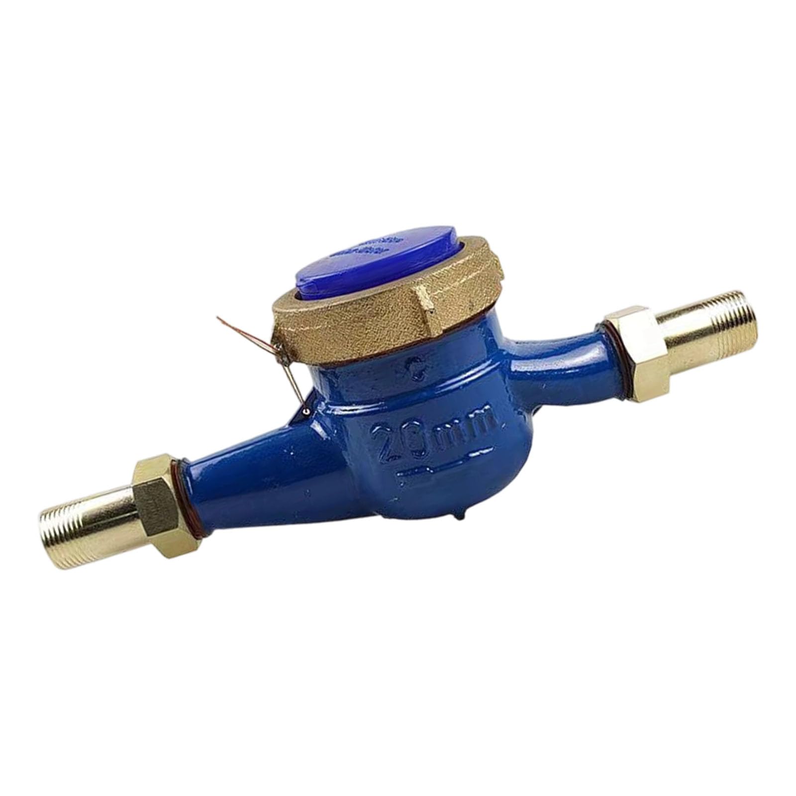 Commercial Whirling Water Meter with Against Oxidation Plan and ±2% Accuracy for Extended Residential Installations Wrought Iron Whirling Wing Water Meter
