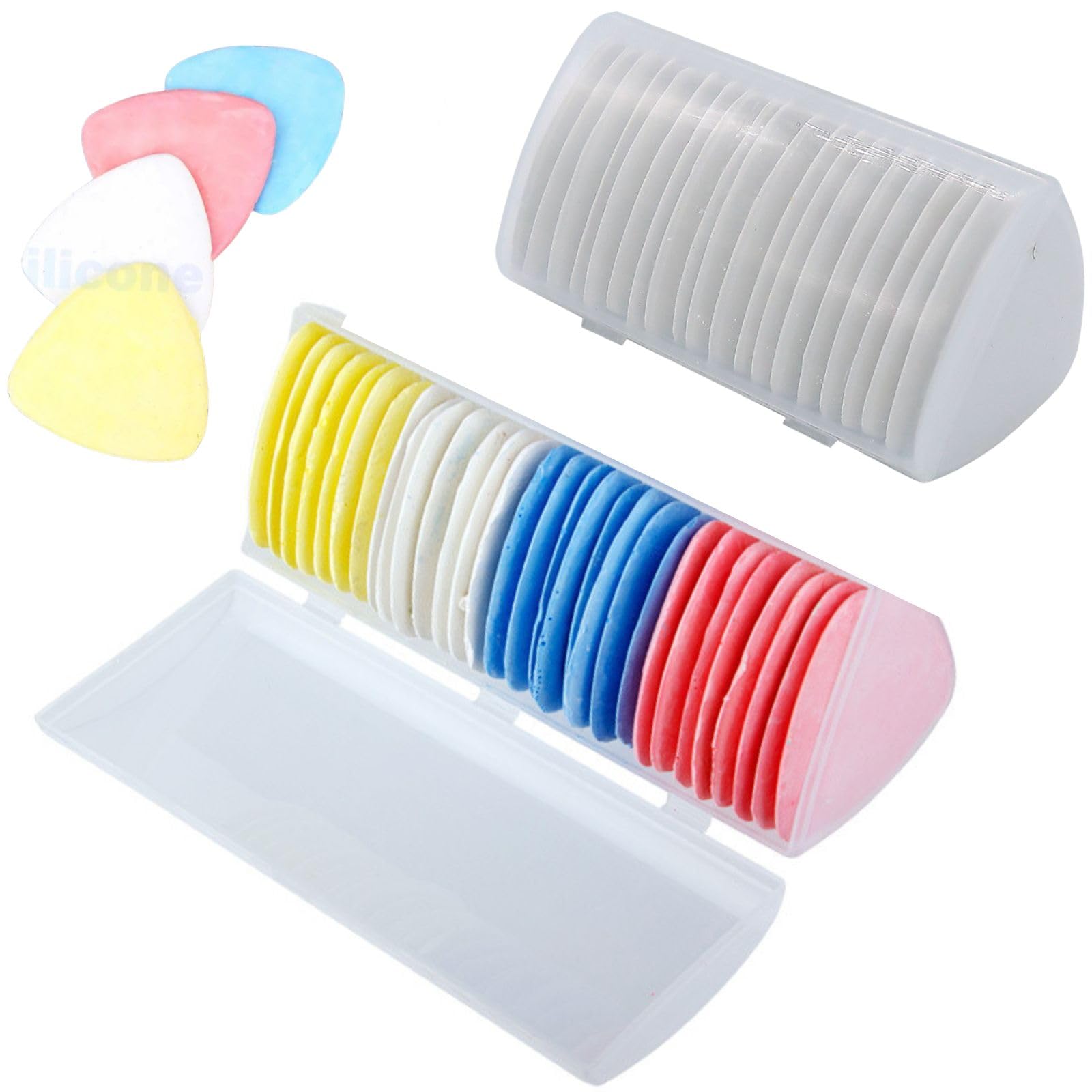 Amazon.co.jp: geneX チャコ 三角チャコ チャコペン 50個セット 4色