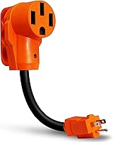 Vista 15 de True Mods Cable Adaptador de Potencia para RV de 30A a 15A 125V [NEMA L5-30R 3 Pin Hembra a 5-15P 3 Puntas Macho] [Bloqueo de Giro] [ETL]