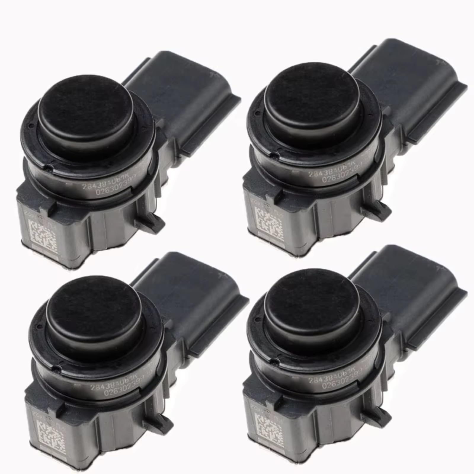 PDC Parking Sensor Per Koleos Per Megane 3 0263023999 | Sensore di parcheggio PDC Sensore di controllo della distanza di parcheggio 284384061R 0263023999 3 pin(4PCS)