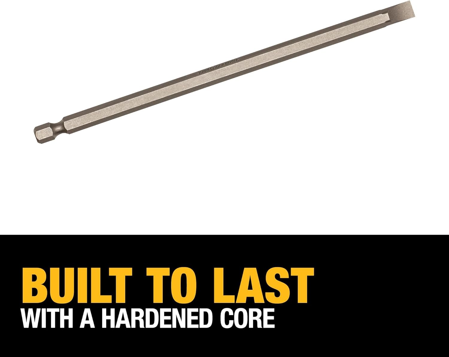 DEWALT DW2065 #8 Slotted 6-Inch Power Bit, Silver