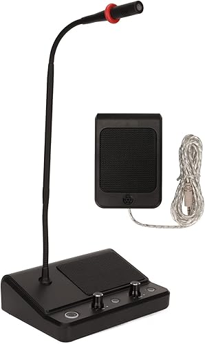 Sistema de intercomunicación de altavoz de ventana, sistema de intercomunicación de doble vía, contracomunicación antiinterferencias para negocios,