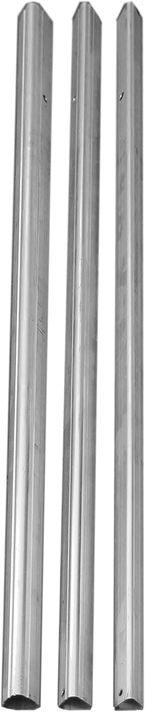 S & K Purple Martin Birdhouse Tri-Tel Mounting Pole, 12 Foot – Telescoping Aluminum Pole for Birdhouses, Flag Poles, or Lights