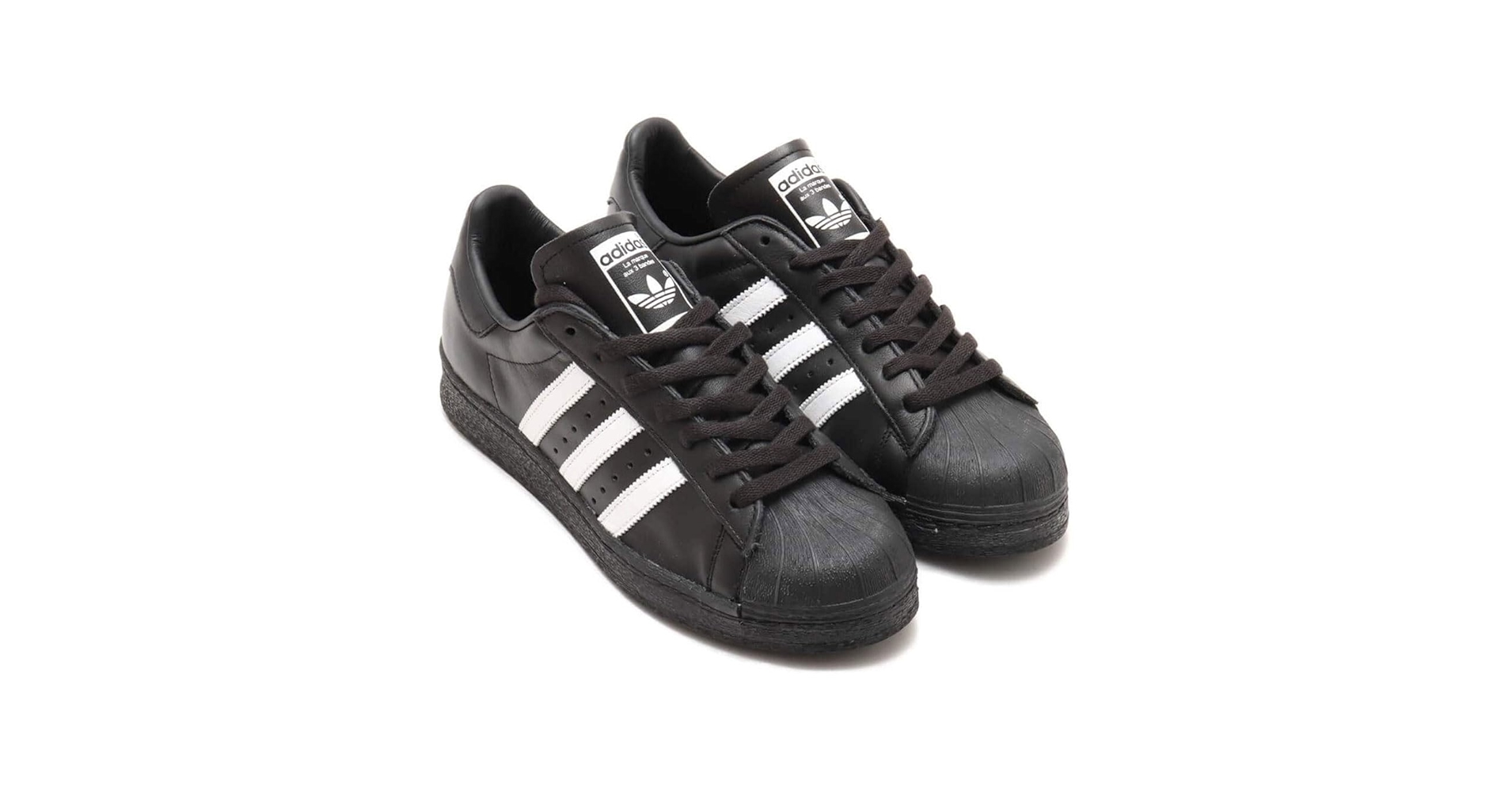 adidas Superstar 82コアブラック　26センチ 楽天市場】スーパースター 82 SUPERSTAR 82 nkt57 コアブラック