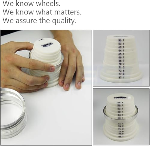 Miniatura 5 de WHEEL CONNECT Anillos centrados en el buje, 76.1 a 64.1, juego de 4, abrazaderas de aleación de aluminio, diámetro exterior 76.1-I.D 2.524 in. 0.315