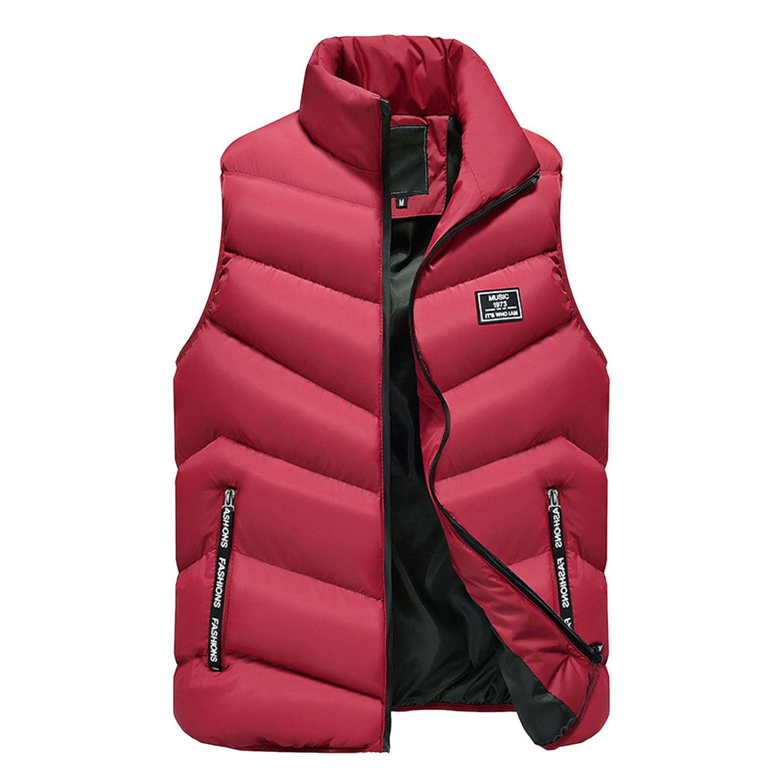 Doudoune sans Manches Hommes et Femmes Hiver Chaud Manteaux sans Manches à Capuche Veste Matelassée Femme Automne Hiver