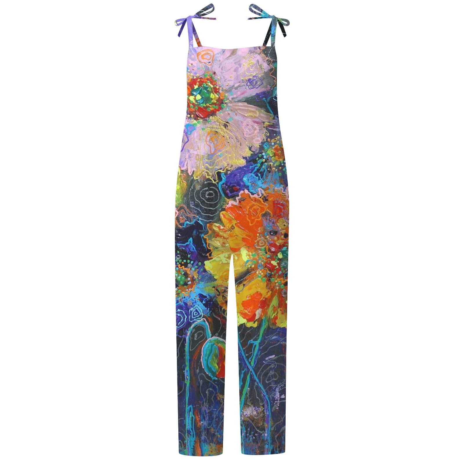 Sunnyuk Mono Mujer Verano Elegante Largo 2023 Mono Color Sólido Pantalones Anchos de Rectos Casuales Jumpsuits Monos de Vestir Verano Talla Grande Peto Sin Mangas Playsuit Fiesta de Noche