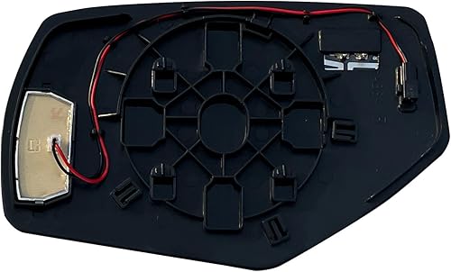 Miniatura 4 de Espejo lateral derecho de repuesto para Chevy Silverado 1500 2500HD 3500HD 2014-2017, GMC Sierra 1500 2500 3500 2015-2017 - Con soporte trasero y