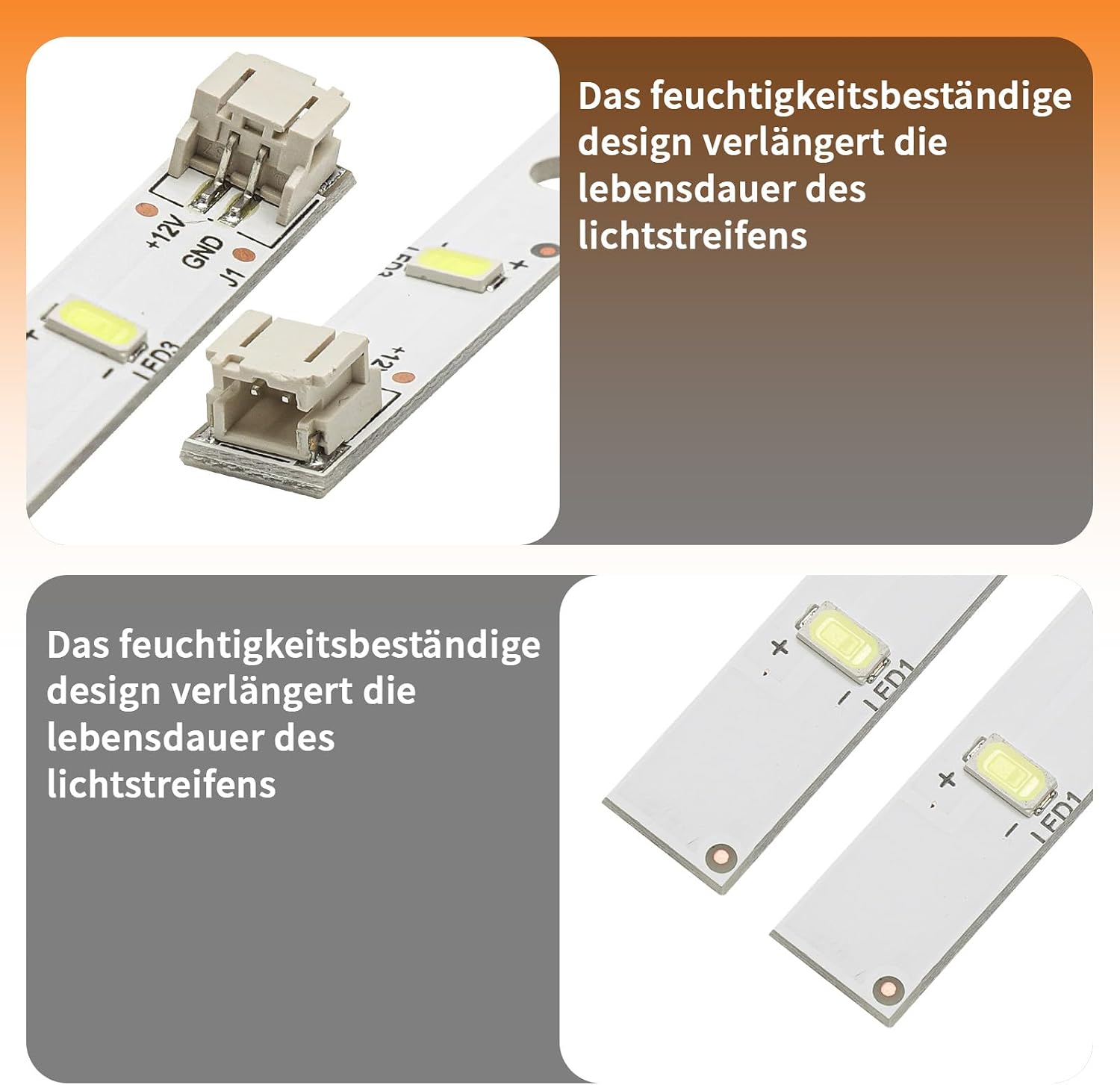 2 Pieces LED Strip Lighting for Refrigerators LED Fridge Lamp Rongsheng/Hisense E349766 MDDZ-162A 1629348 DC12V 2W image 5