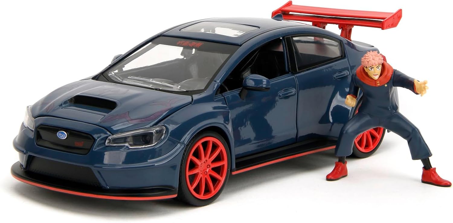 JUJUTSU KAISEN - Yuji Itadori & 2016 Subaru WRX STI Widebody - 1:24