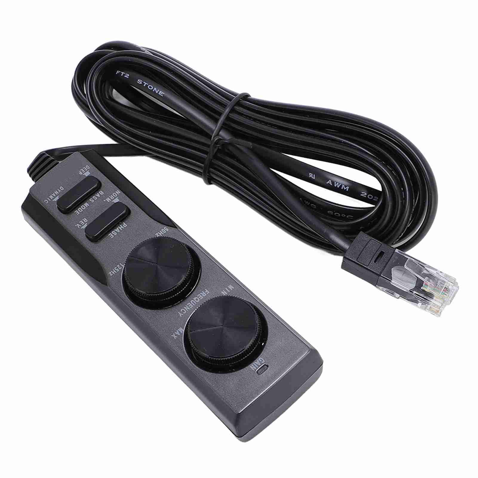 Cavo di Controllo Subwoofer Stereo per Auto Qualità del Suono Migliorata per TS-WX130DA Regolazione della Frequenza per gli Appassionati di Auto