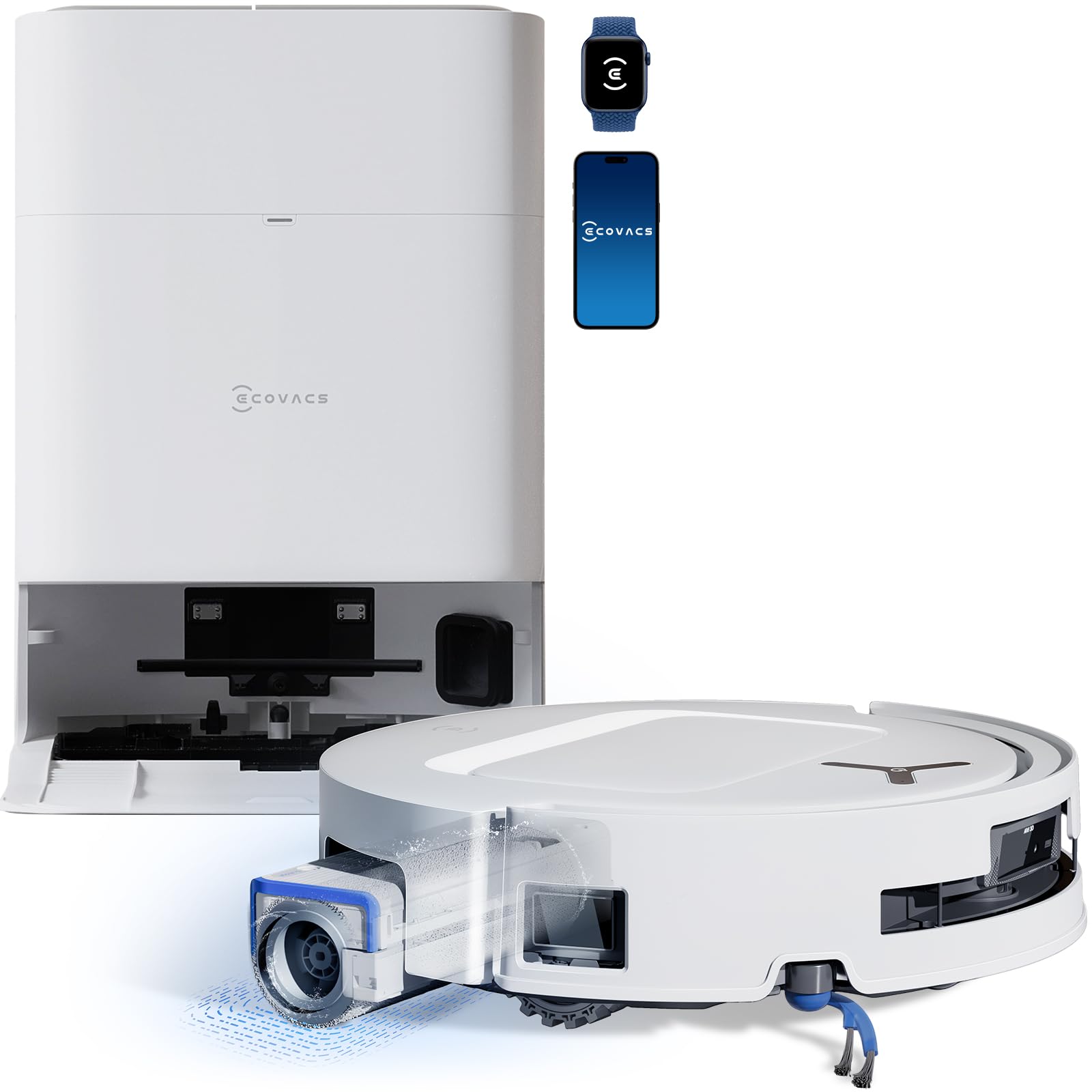 ECOVACS DEEBOT T80 Omni Aspirateur Robot Laveur