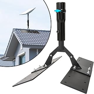 Starlink Roof Ridge Mount Kit, Aspotify Starlink Ridgeline Roof Mount Kit, Starlink Roof Mounting Kit, Starlink Pole Mount, for Starlink Internet Kit Satellite, with Starlink Mount Adapter