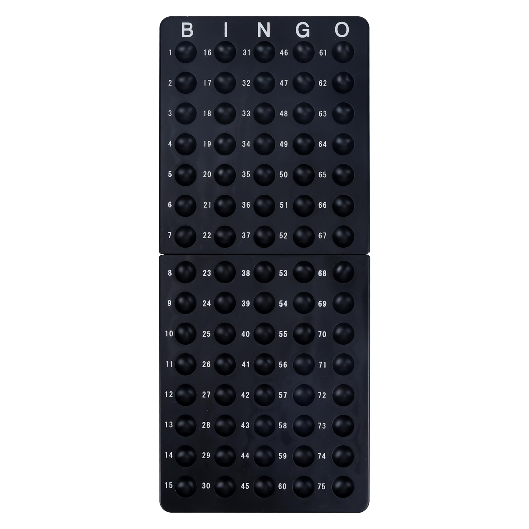 GOTHINK Bingo Game Set for Adults and Kids - Included 8" Metal Wheel Cage, 75 Calling Balls, Master Board, 18 Bingo Cards & 150 Colored Chips, Great for Fun Family Game Night, Large Groups, Parties