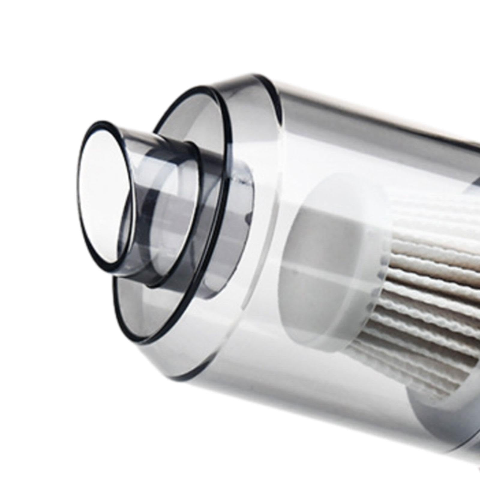 Mini Aspiradora de Mano Inalámbrica para Coche con Potencia de Succión de 8000 PA, Recolector de Polvo para Escritorios, Teclados Y Estantería, Azul, Individual