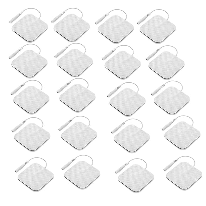 Buy Med X Tens Unit Pads Electrodes TENS/EMS 20 PACK Square Tens Pads