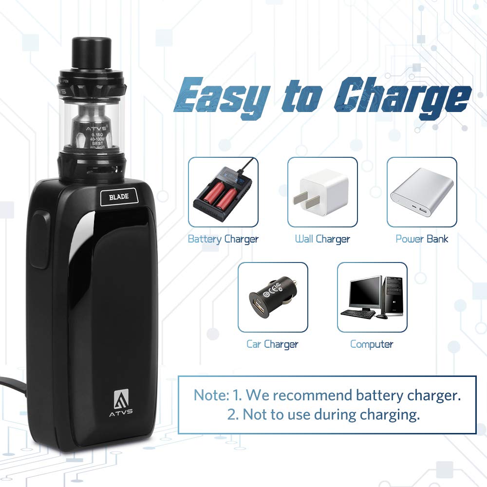 Cigarrillos Electronicos 228W Blade Gran Volumen Mod Vape Sub-Ohm 0.15  Vapeador Relleno Superior Cigarro Electronico Vaporizador Recargable Vaper  Sin batera Sin nicotina : Amazon.es: Electrnica