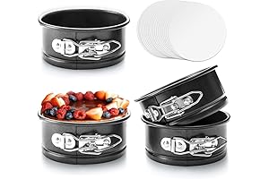 HONGBAKE Mini Cheesecake Pans