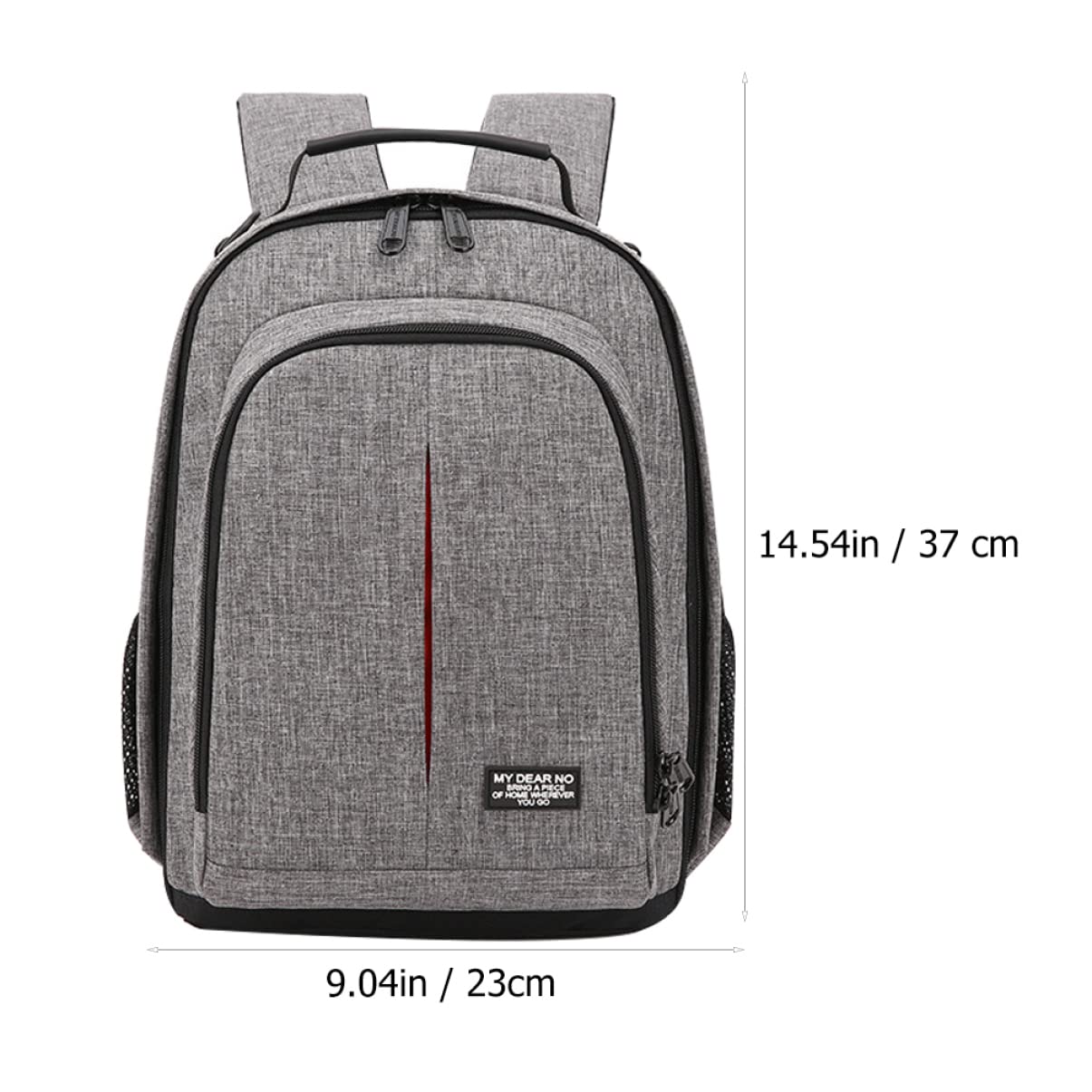 SHERCHPRY Zaino per Macchina Fotografica Reflex, Tessuto Oxford, Tracolle Comode, Uso Multifunzione per Viaggio e Fotografia