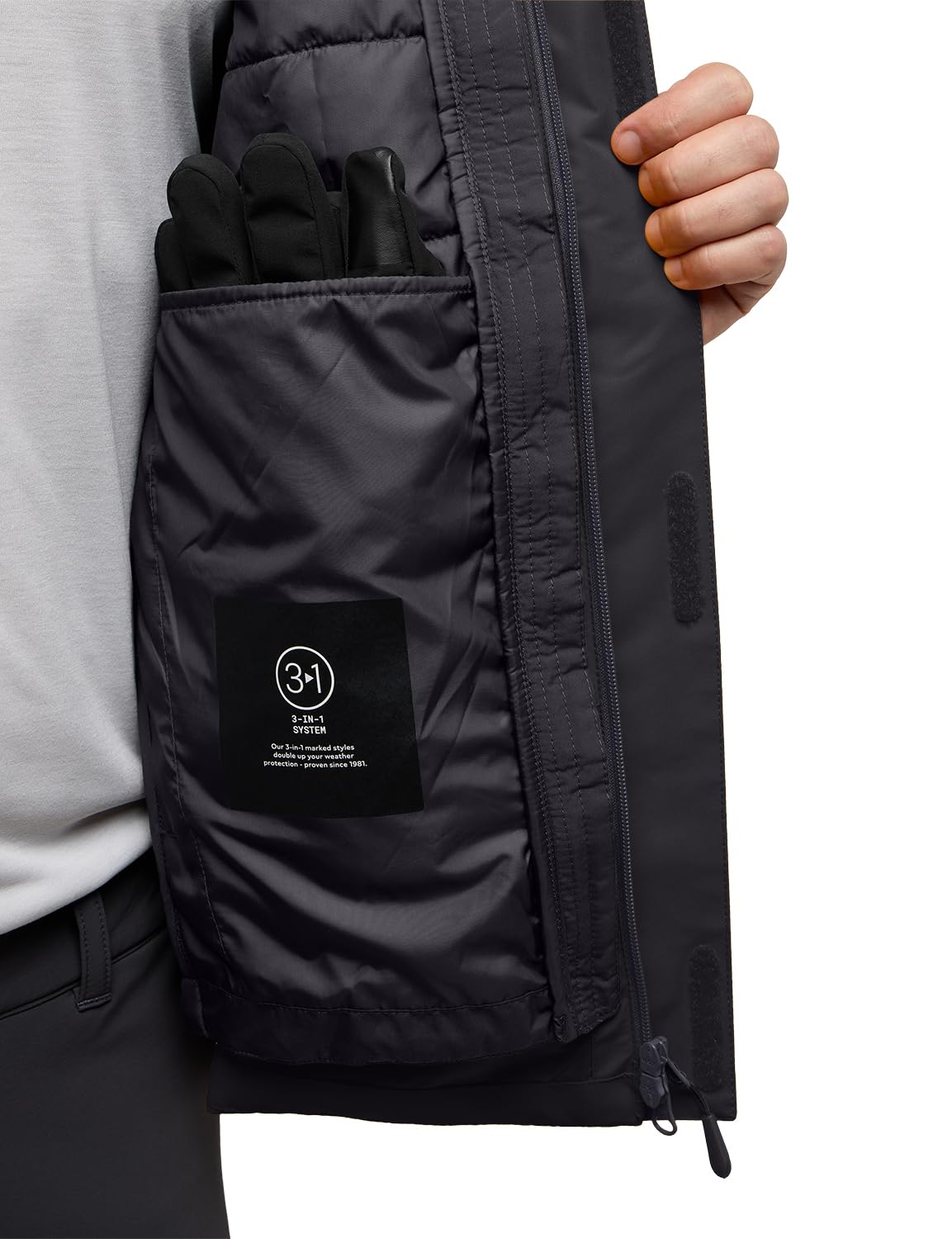 Jack Wolfskin Giacca Jasper 3 In 1 Giacca Uomo