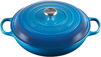 Le Creuset Enameled Cast Iron Signature Braiser, 5 qt, Marseille