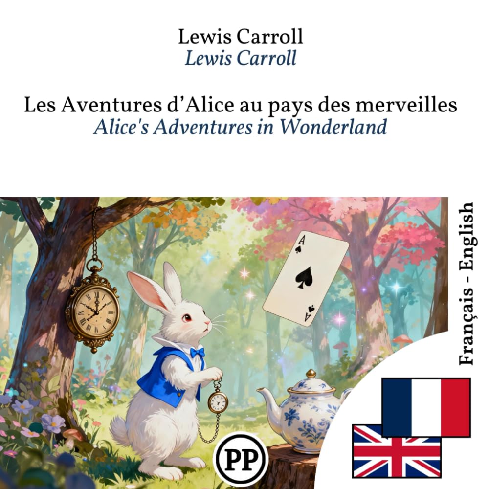 Alice's Adventures in Wonderland: Bilingual edition French–English line by line