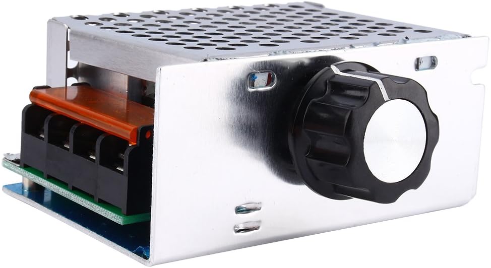 AC 220V 4000W SCR Voltage Regulator with Adjustable Speed Controller for Electric Motors - Large Power Dimming Module for Industrial Equipment