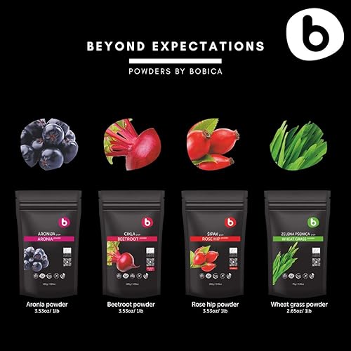 Miniatura 8 de B Obica - Polvo orgánico europeo de rosa mosqueta prémium  Vitamina C natural aumenta la longevidad y elasticidad celulares hidrata previene las