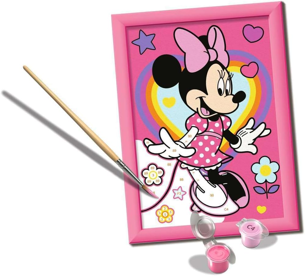 Ravensburger CreArt 12023108 Painting by Numbers Charming Minnie Children from 7 Years