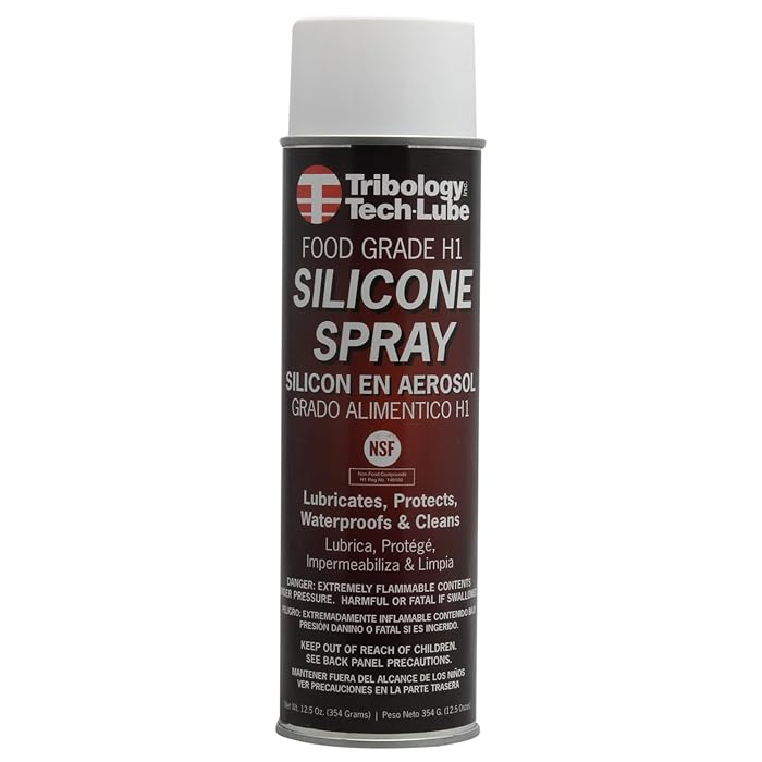 Buy Tribology/TechLube Food Grade H1 Silicone Spray Grease, 12.5 oz